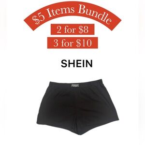 NWOT SHEIN Ribbed Knit Shorts 2X